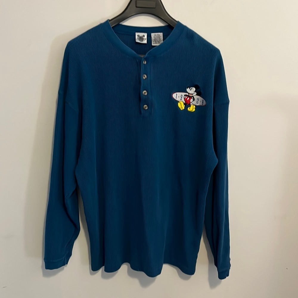 Vintage 1990s Disney Long-sleeve‎ shirt XL